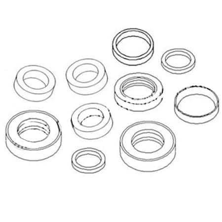 Aftermarket Cylinder Seal Kit for Komatsu Crawler Dozer Dump D57S1B Rod And Bore 135-63-05020
